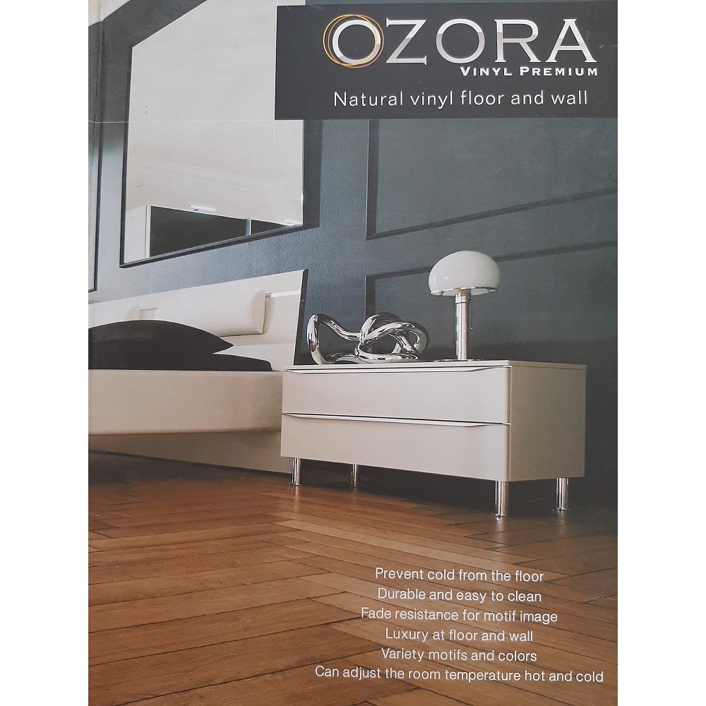 vinyl lantai parket ozora flooring tebal 3mm