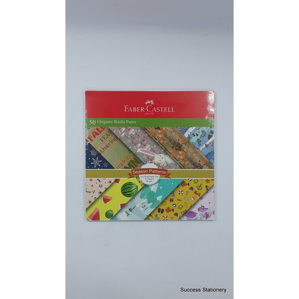 

FABERKERTAS ORIGAMI WASHI PAPER 16X16