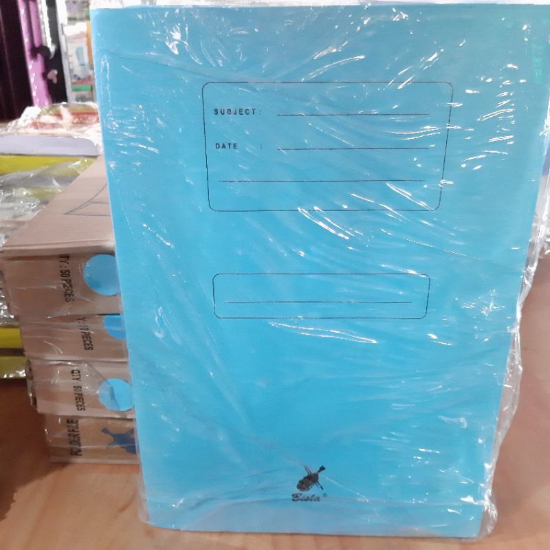 

map kertas BIOLA #light blue 1kotak isi 50pcs