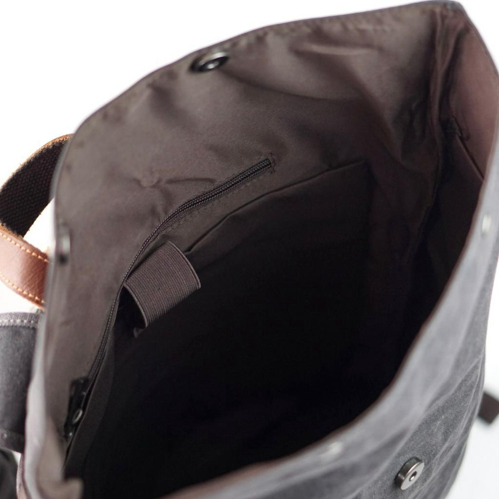 Morgal - Wax Canvas Backpack - Tas Ransel Rolltop - Legacy Gear