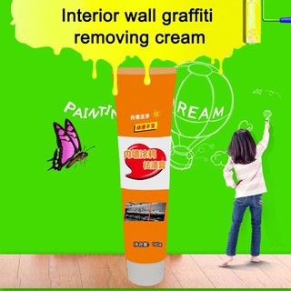 KRIM AJAIB Penghilang Coretan Pen Crayon Jejak Kotoran Noda Dinding Wall Mark Cleaner Dempul Tembok #2