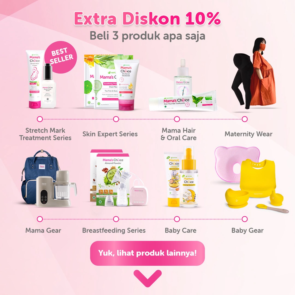 Lotion Bayi - Baby Skin Vitamin Lotion Mama's Choice n