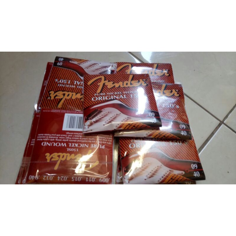 Senar gitar local FENDER 1set