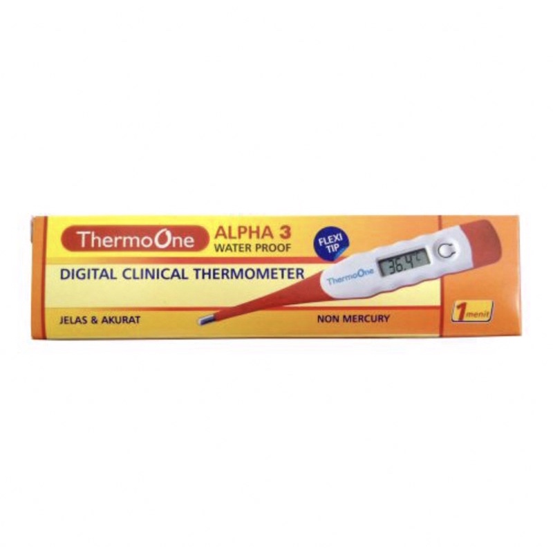 Thermometer Digital Alpha 3 flexibel Onemed Termometer Digital Onemed