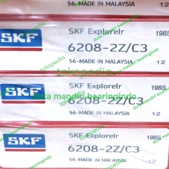 Bearing 6208 2Z C3 Skf