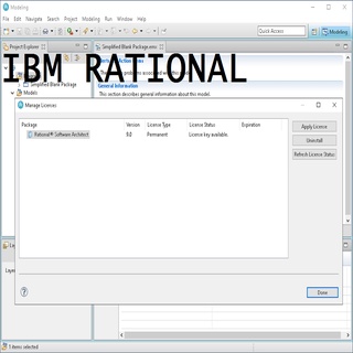 [Work100%]IBM Rational Software 9.0 Architect Alat Pemodelan yang paling terkenal UML Lengkap Tutorial Install