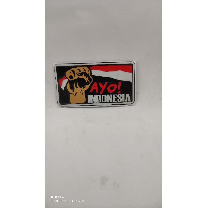 stiker AYO INDONESIA (A7)