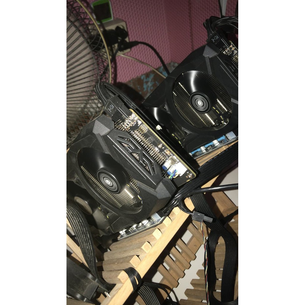 OBRAALL  ready RX 580 POWER COLOR 8GB samsung MINING EDITION SECOND