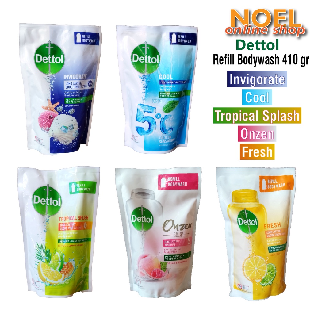 𝗗𝗲𝘁𝘁𝗼𝗹 𝗥𝗲𝗳𝗶𝗹𝗹 𝗕𝗼𝗱𝘆𝘄𝗮𝘀𝗵 𝟰𝟭𝟬 𝗴𝗿 Dettol Sabun Cair  410gr