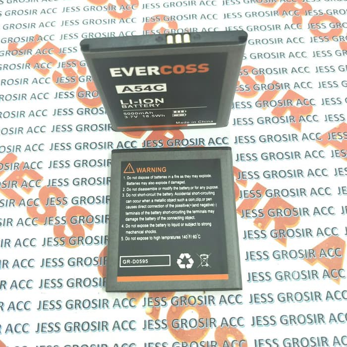 Baterai Battery BatreDouble Power EVERCOSS CROSS A54C , A54B Jump T