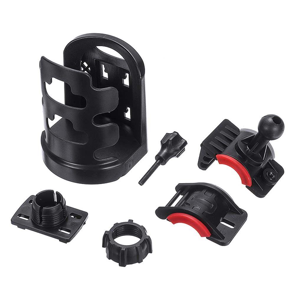 Lanfy Pemegang Minuman Motor Kualitas Tinggi 22-28mm Stang Mounting Botol Air Kandang Skuter Sepeda Plastik Water Cup Holder