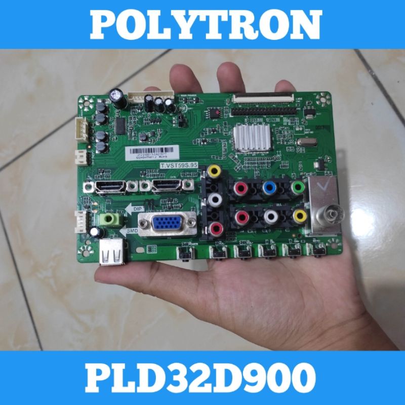 Mainboard Baru Bergaransi - Mainboard TV LED POLYTRON 32D900 Mainboard TV POLYTRON 32D900 Mainboard 