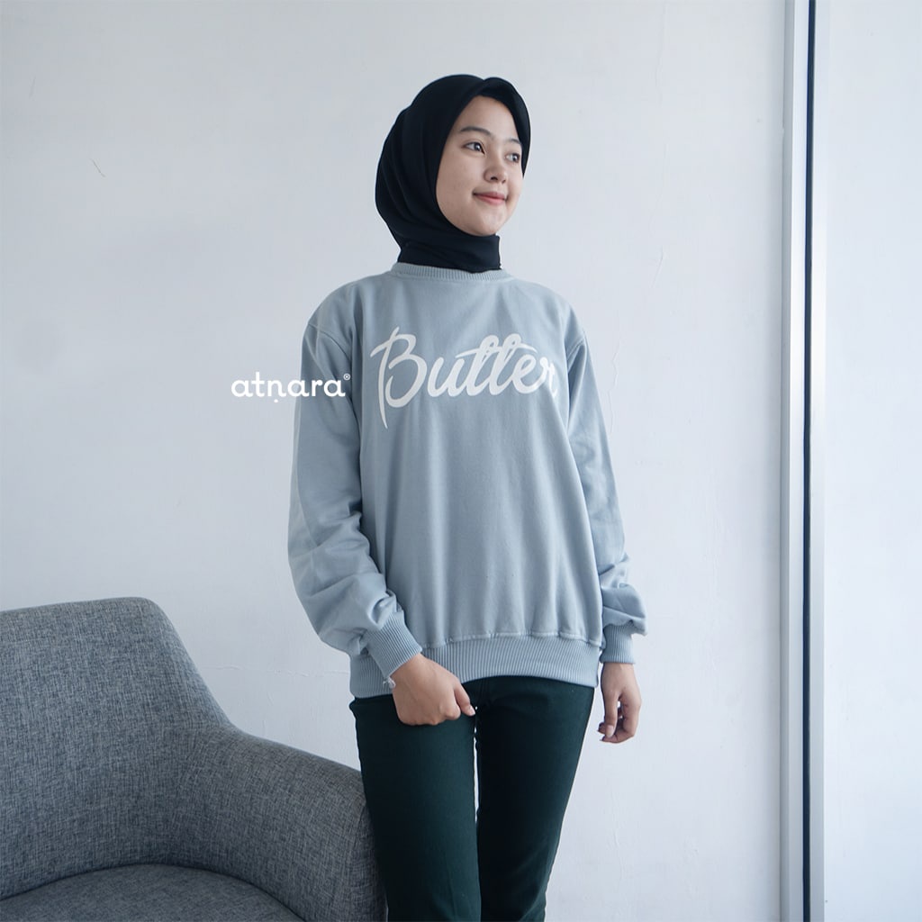 Nara Grosir - Butter Sweater l Sweater Polos l Sweater Pria dan Wanita