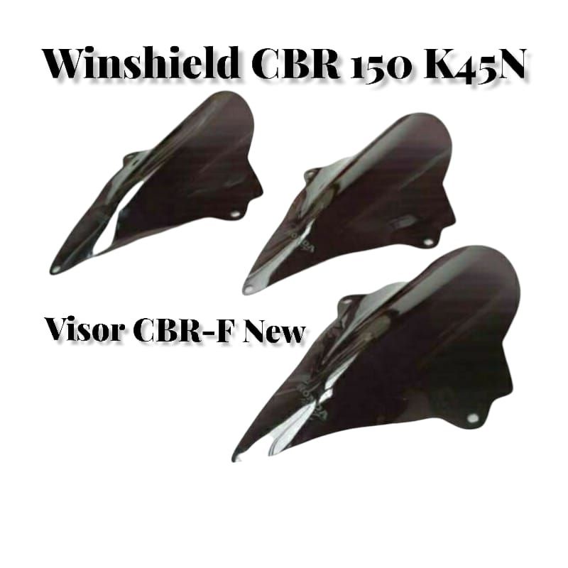 Winshield Visor CBR 150 Facelit CBR K-45 2016 CBR150 New 2021 CBR 150 Lokal Jenong