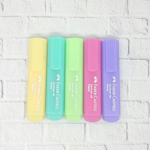 

Highlighter Textliner 46 Pastel Faber Castell