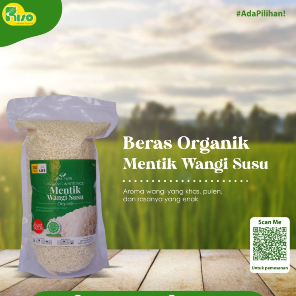 

Beras Mentik Wangi Susu Ukuran - 1kg / Menjaga Tekanan Darah