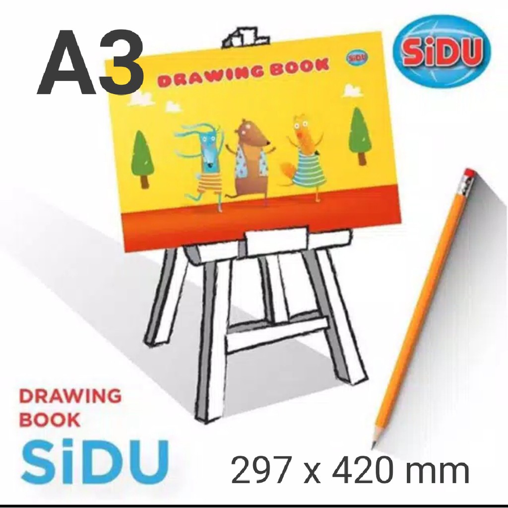 

Buku Gambar A3 Sinar Dunia (EK_Official_Store)