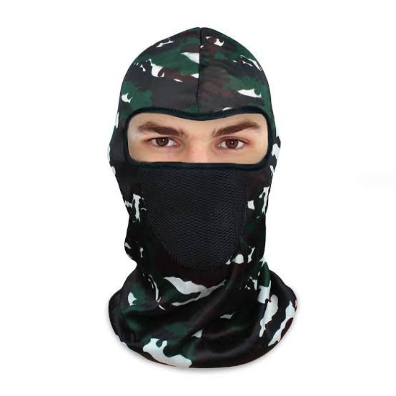 Masker Ninja Balaclava / Masker Ninja Full Face Motor / Masker Ninja Army / Masker Ninja Hitam Polos