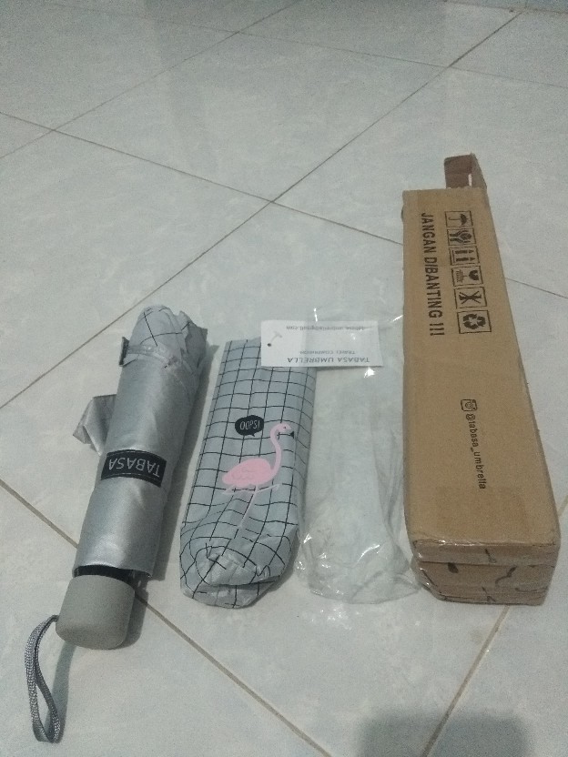 Tabasa Payung Lipat Flamingo Tl 110 Fancy Umbrella