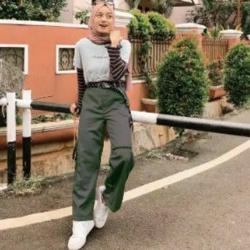 zipper pants cargo