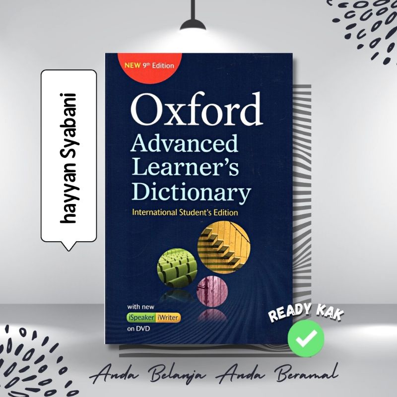 Kamus Oxford Advanced Learner's Dictionary Original