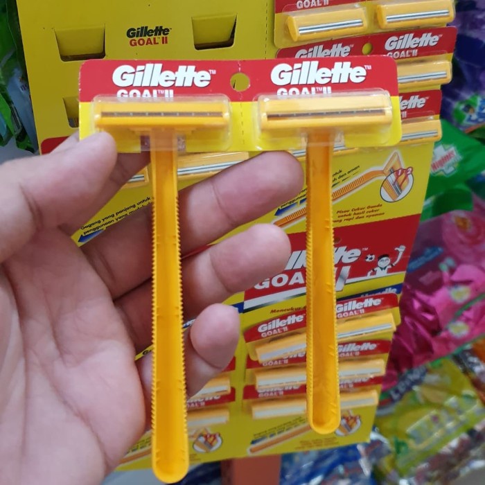 2S - ALAT CUKUR GILLETTE KUNING GOAL II / GILLETE GILETE GILETTE atayatoko