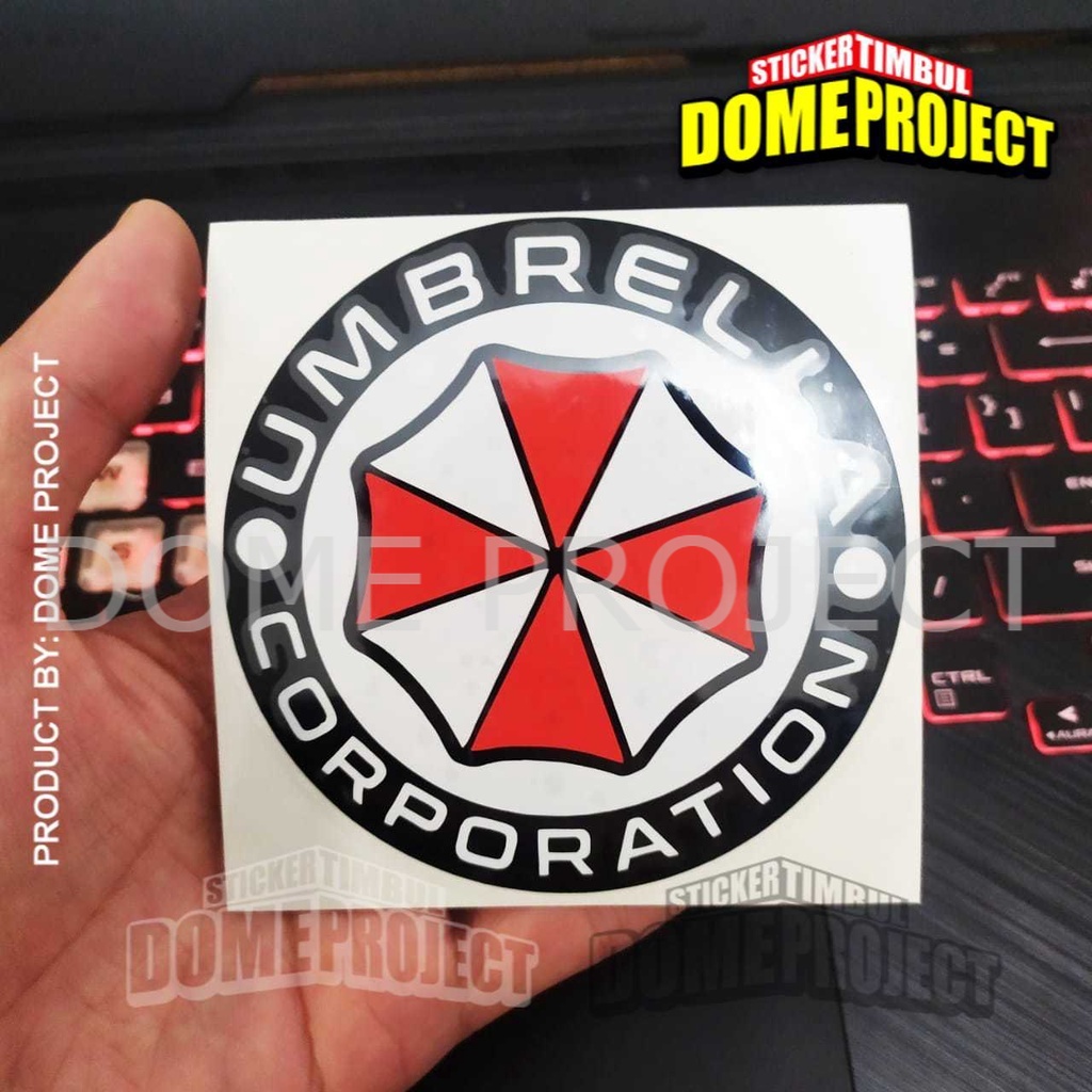 STIKER MOTOR KEREN [PROMO BUY 3 GET 1] UMBRELLA CORP STIKER CUTTING STIKER AESTHETIC STIKER AKSESORIS SEPEDA MOTOR