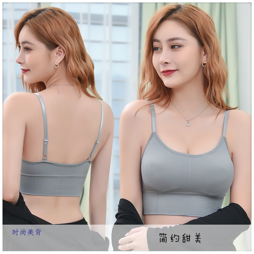 MOORB013 (COD)BR013 Bra wanita style Korea Trend Crop baju BH Tanktop