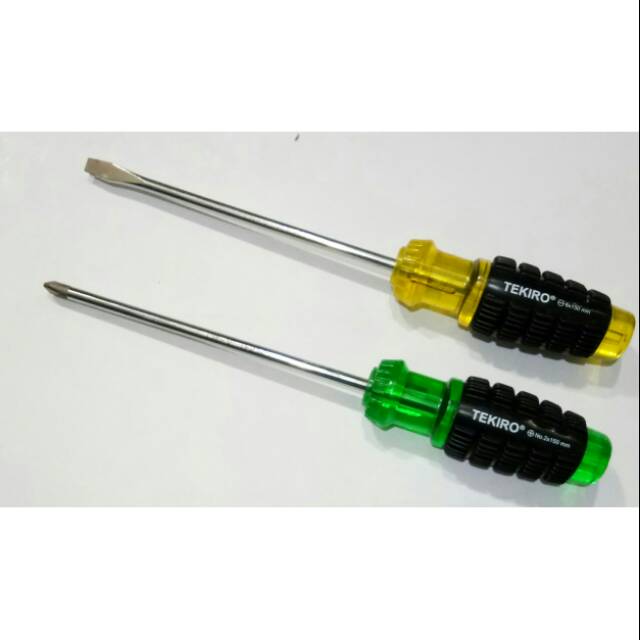 Obeng TEKIRO Plus Minus 6"