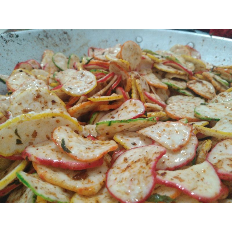 

seblak kering daun jeruk