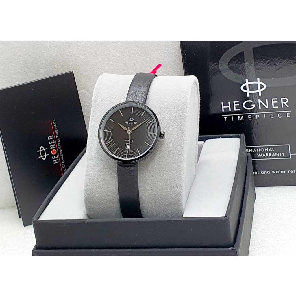 Hegner 5030 Jam Tangan Wanita Original Kulit
