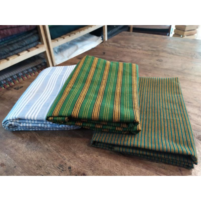 Kain Lurik ATBM Motif Terlaris by Dibyo Lurik Kain Tradisional Tenun Jogja Yogya