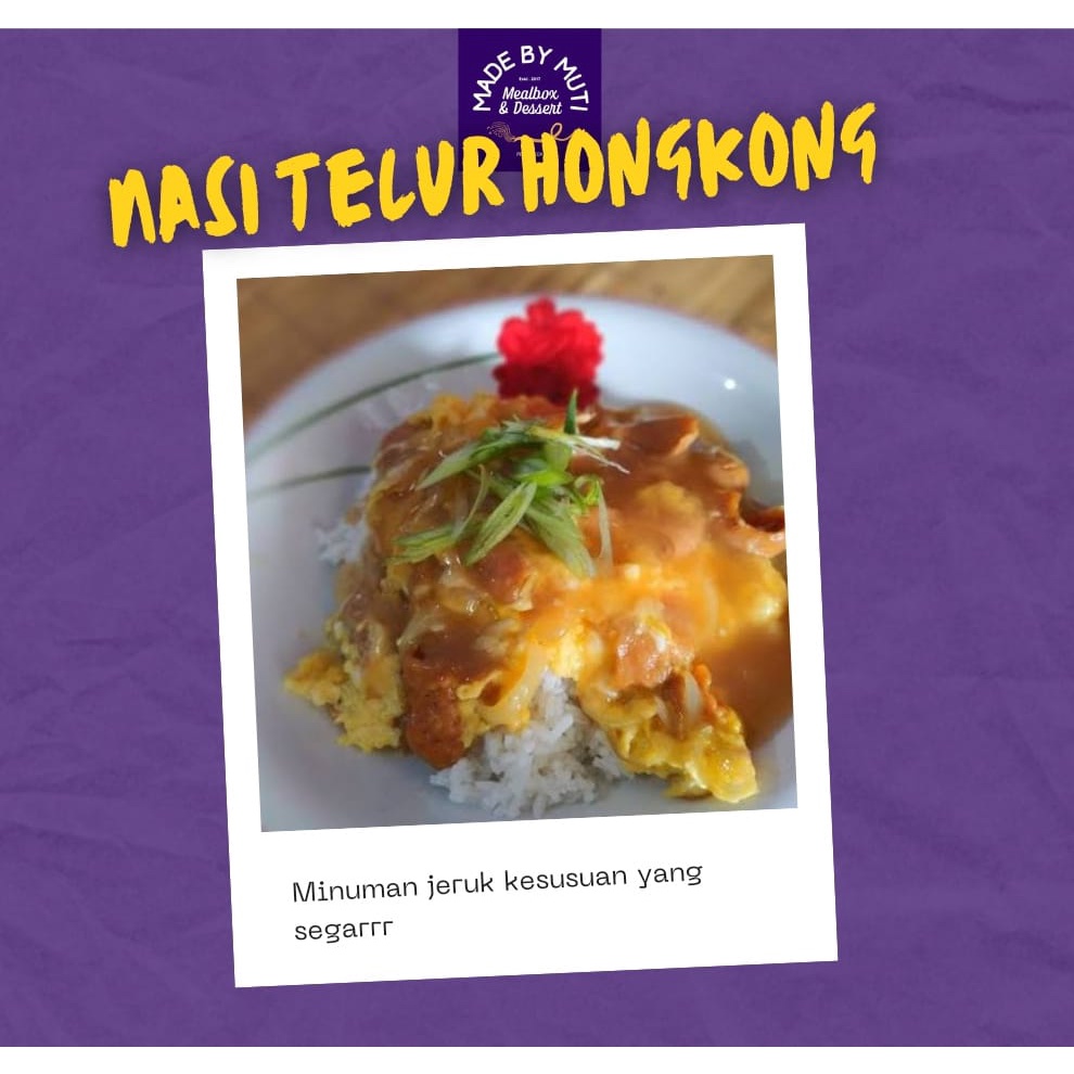 

Nasi Telur Hongkong
