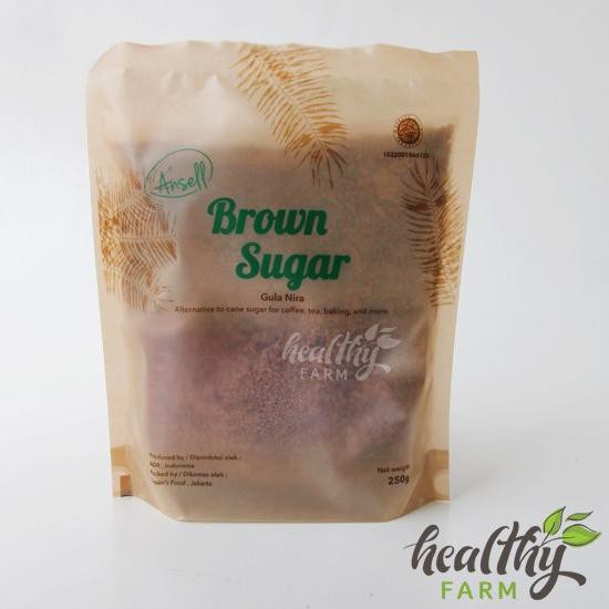 

PALING MURAH Brown Sugar Bubuk Ansell / Gula Merah / Coconut Sugar / Nira Kelapa / Palm Sugar / Gula