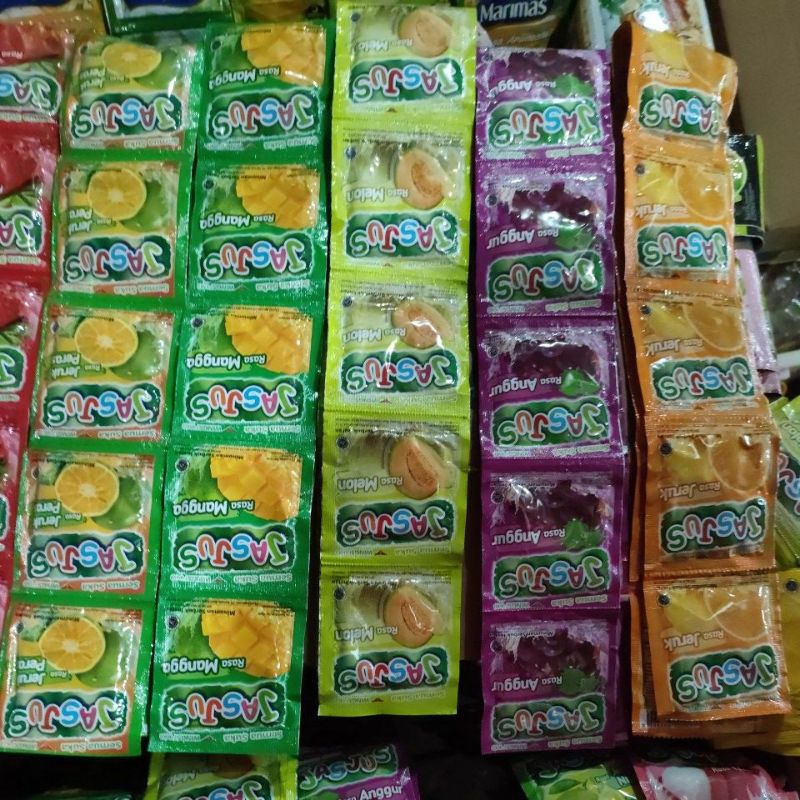 minuman serbuk instan rentengan teh sisri