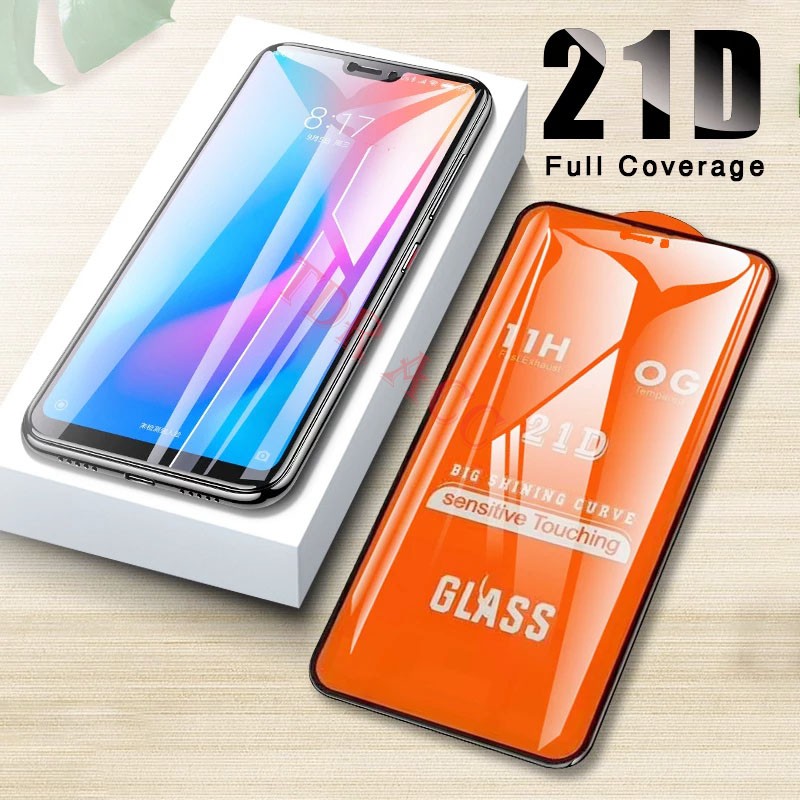 9D 11D 21D - TEMPERED GLASS FULL COVER FULL LEM SAMSUNG F62