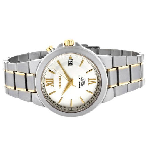 Seiko Kinetic SKA485P1 Titanium Case SIlver Dial | Jam Pria SKA485