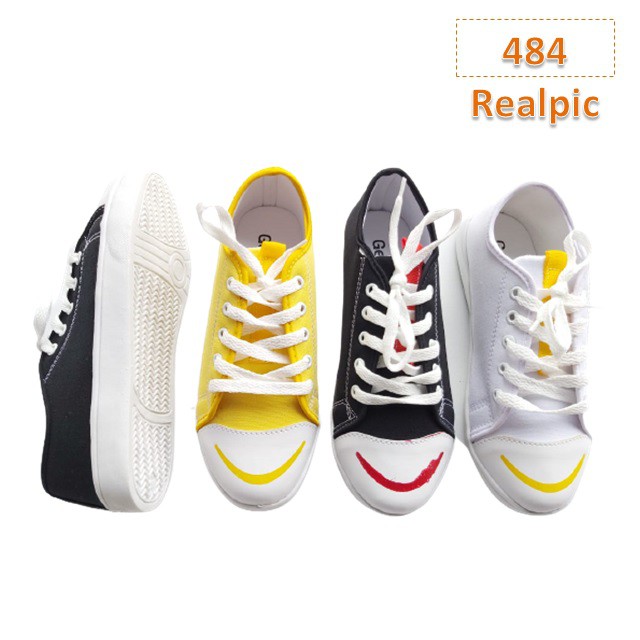 Sepatu Wanita Sneakers Cewek Estele Sole 3 cm (AS132)-7