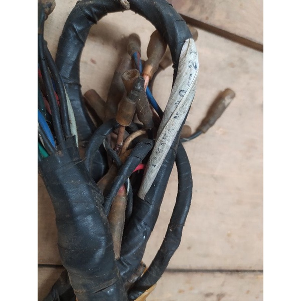 kabel body yamaha v50 v70 v75 v80 engkel platina original nos japan