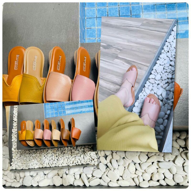 Sandal wanita asli kulit sukaregang garut