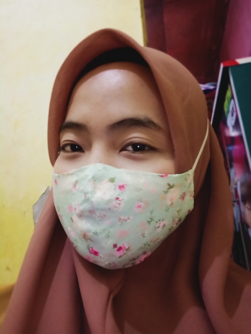Masker Kain Katun Anak Dan Ibu_masker Kain Couple Anak Ibu_bisa Pilih Masker Headloop Atau Earloop