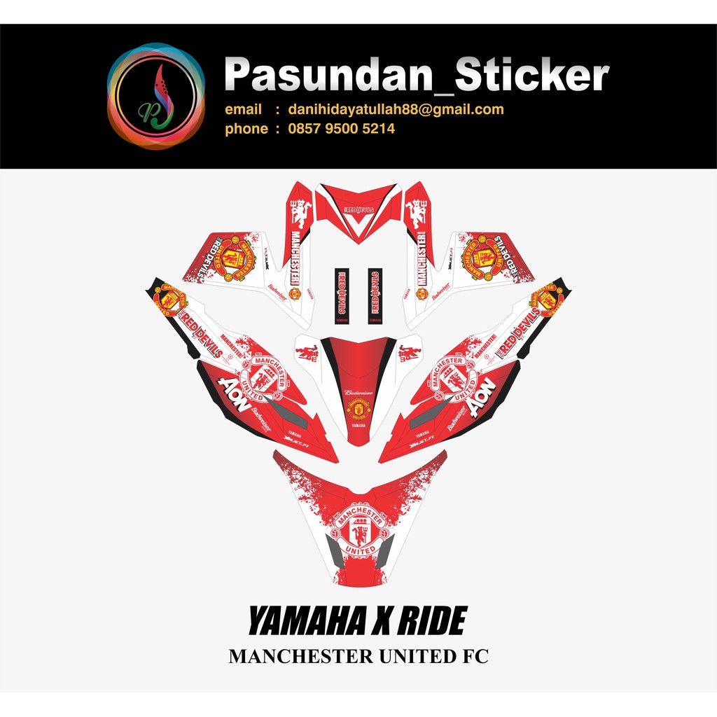 YAMAHA X RIDE MANCHESTER UNITED FC