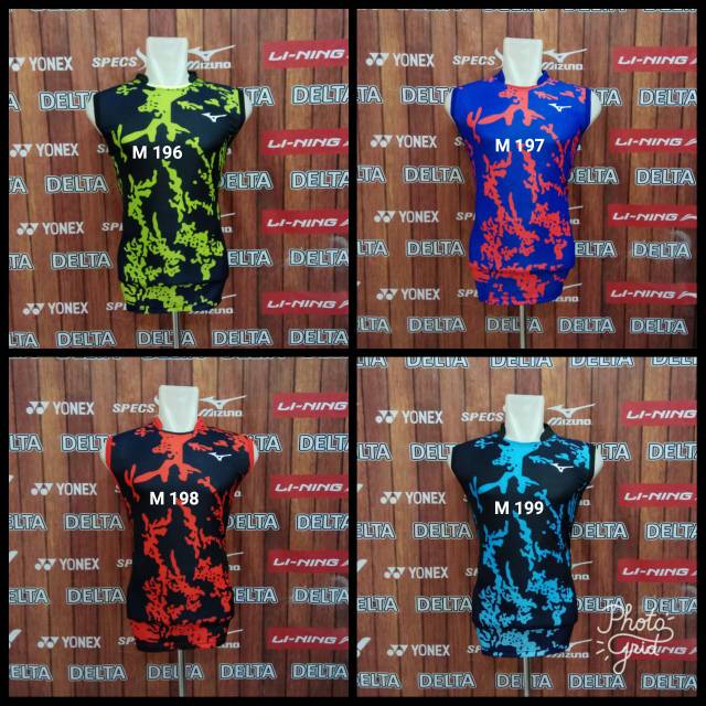 Baju Singlet Mizuno Printing Kostum Kensi Singlet Volly Lokal Premium