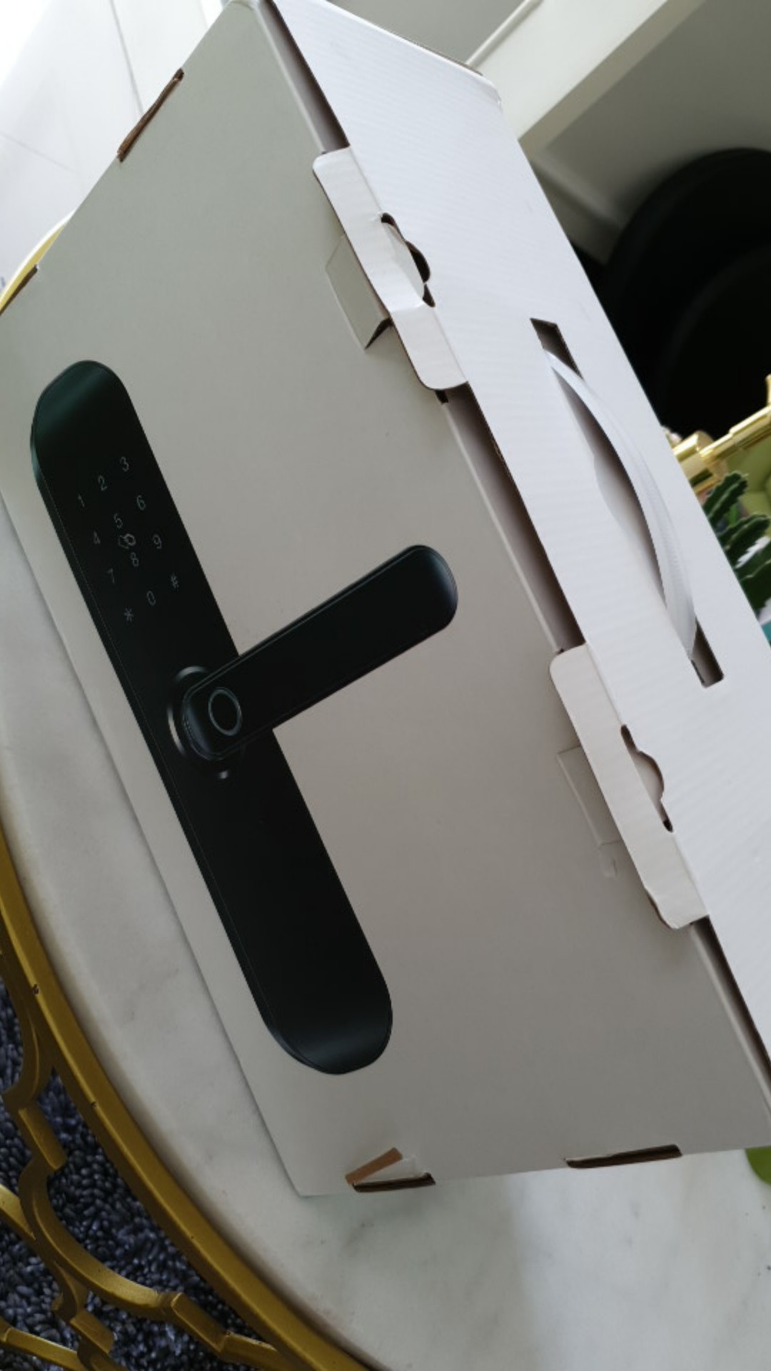 Bardi Smart Home Door Lock Handle Rfid-fingerprint Waterproof