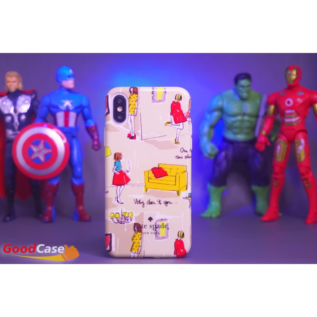 Good Case - Soft Case Realme 5/ 5i/ 6i/ C3 | 5 Pro/ Q | 3 Pro | X | XT TPU Model Cute Spade Print Full Body