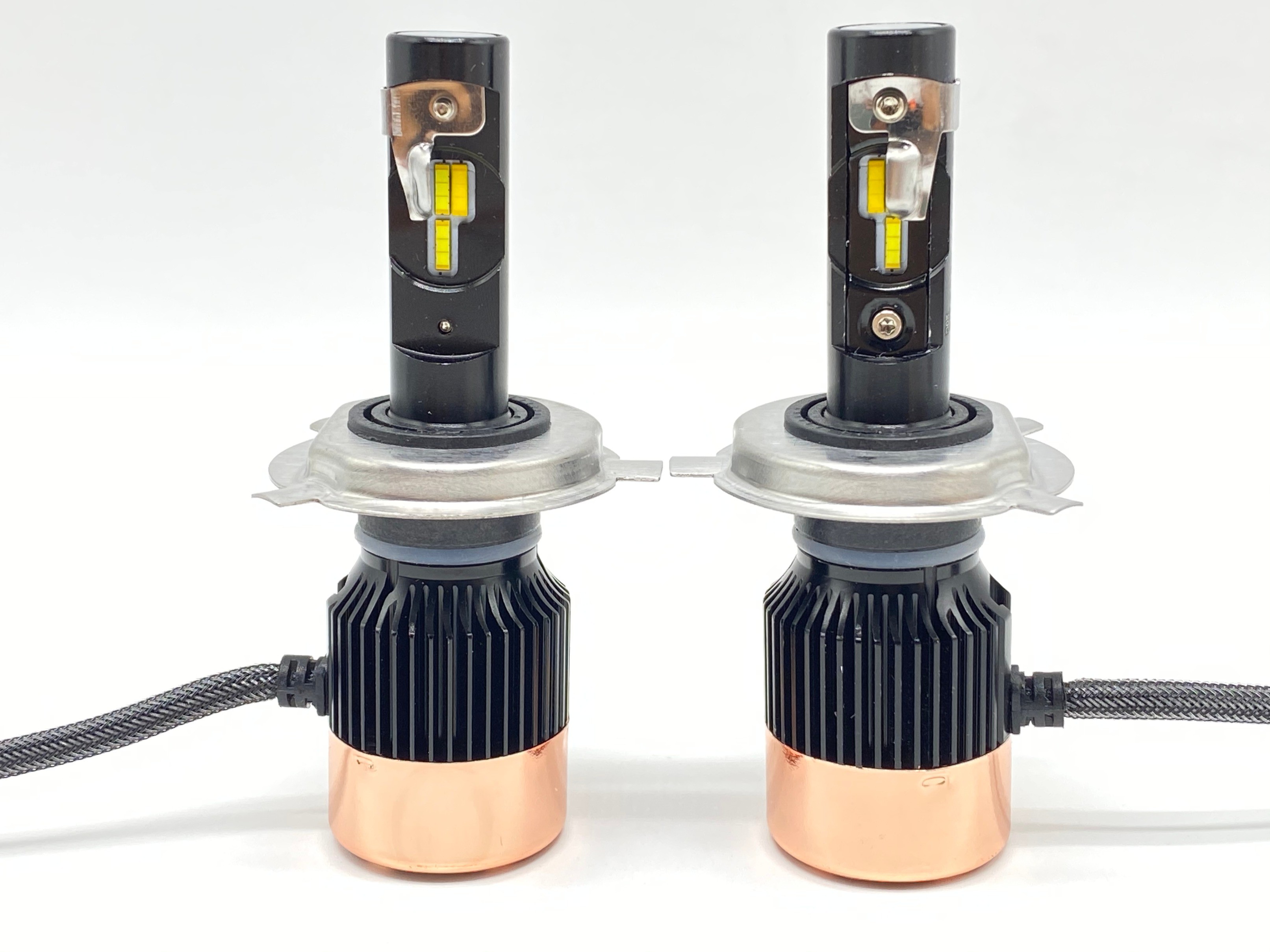 Bohlam Led Turbo H4 3 Warna MERK AES I H4 Headlight Bulb led AES