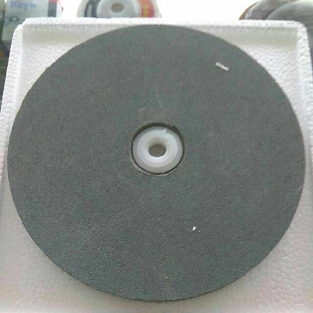 Batu amplas gerinda duduk hijau 8"