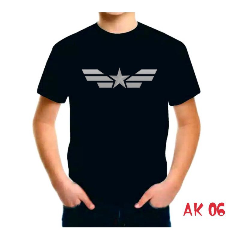 Kaos anak avanger logo