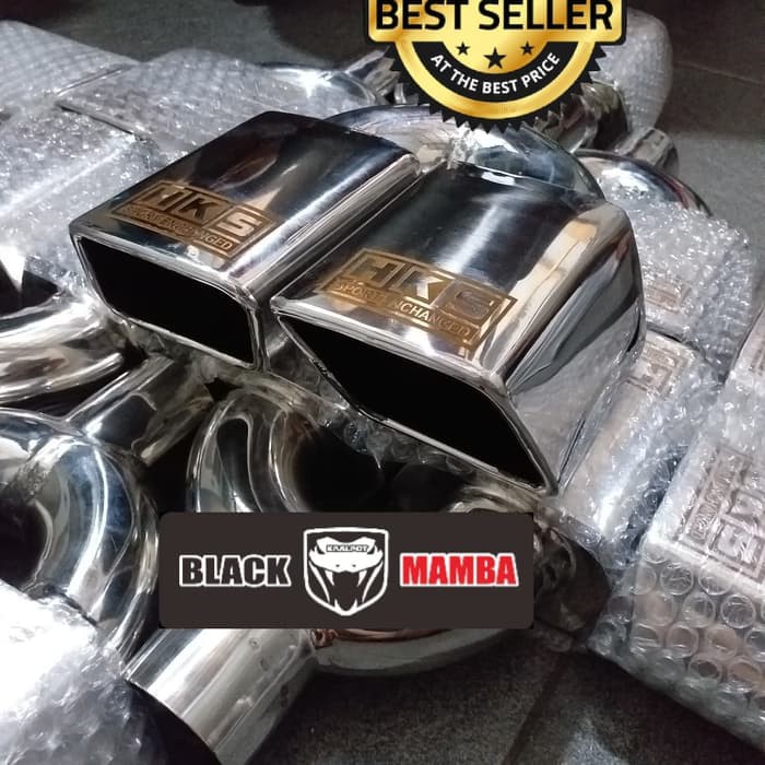 Knalpot Suara Suos Mobil HKS Remus Cabang Muffler Kotak Tile Pipe