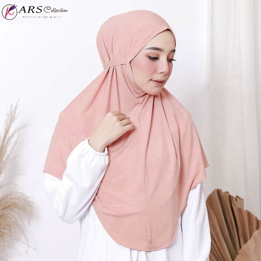 Bergo Maryam Jumbo Bahan Diamond Kualitas Premium ARS Collection